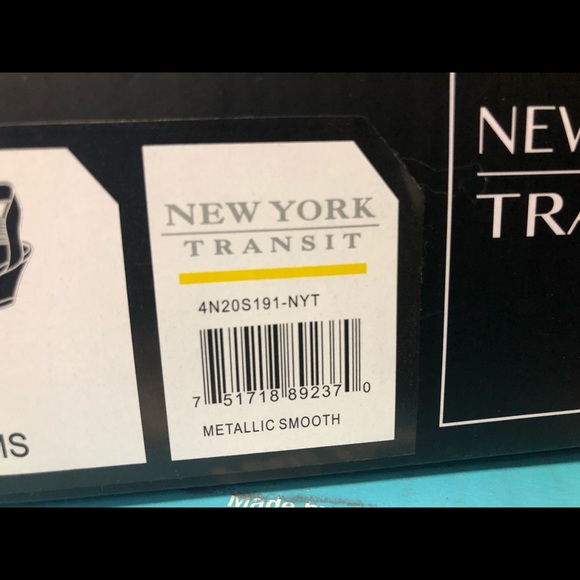 NWB New York Transit Jeweled Black Wedge Heel - Picture 7 of 8